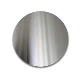 Plaque ronde en aluminum inoxydable